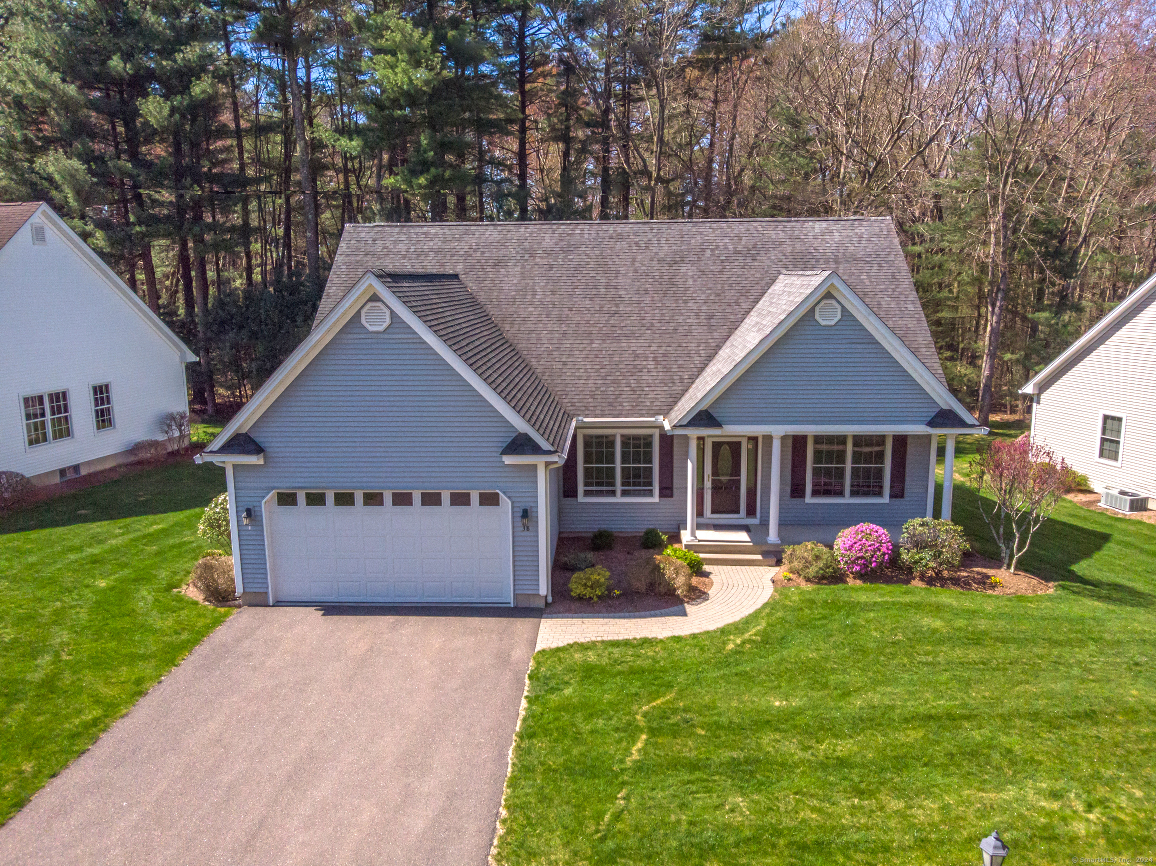 Property for Sale at 38 Nutmeg Drive 38, Somers, Connecticut - Bedrooms: 2 
Bathrooms: 2 
Rooms: 5  - $424,900