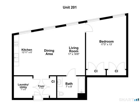 Tiny photo for 10 Ann Street #201, Norwalk, CT 06854 (MLS # 24163185)