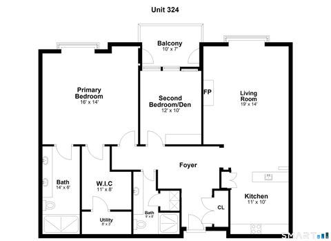 Tiny photo for 77 Havemeyer Lane #324, Stamford, CT 06902 (MLS # 24174698)