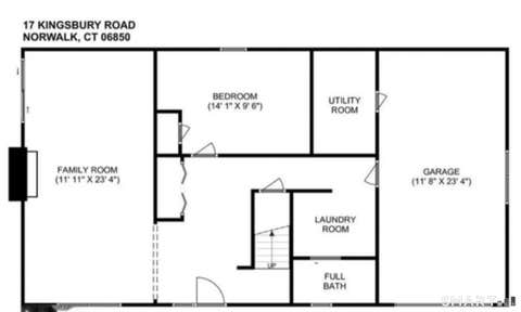 Tiny photo for 17 Kingsbury Road, Norwalk, CT 06851 (MLS # 24198098)