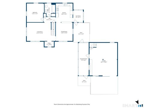 Tiny photo for 668 Quinebaug Road, Thompson, CT 06255 (MLS # 24146419)