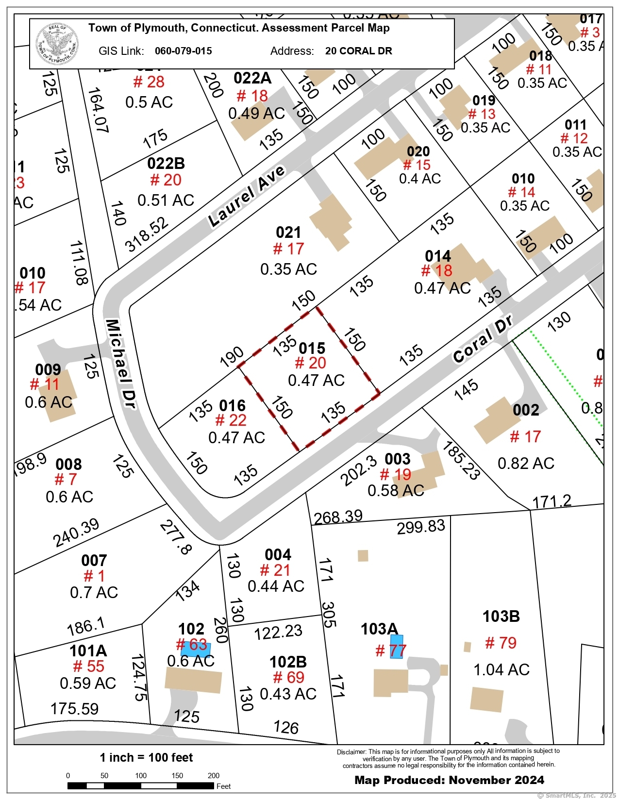 Property for Sale at Coral Drive, Plymouth, Connecticut -  - $79,900