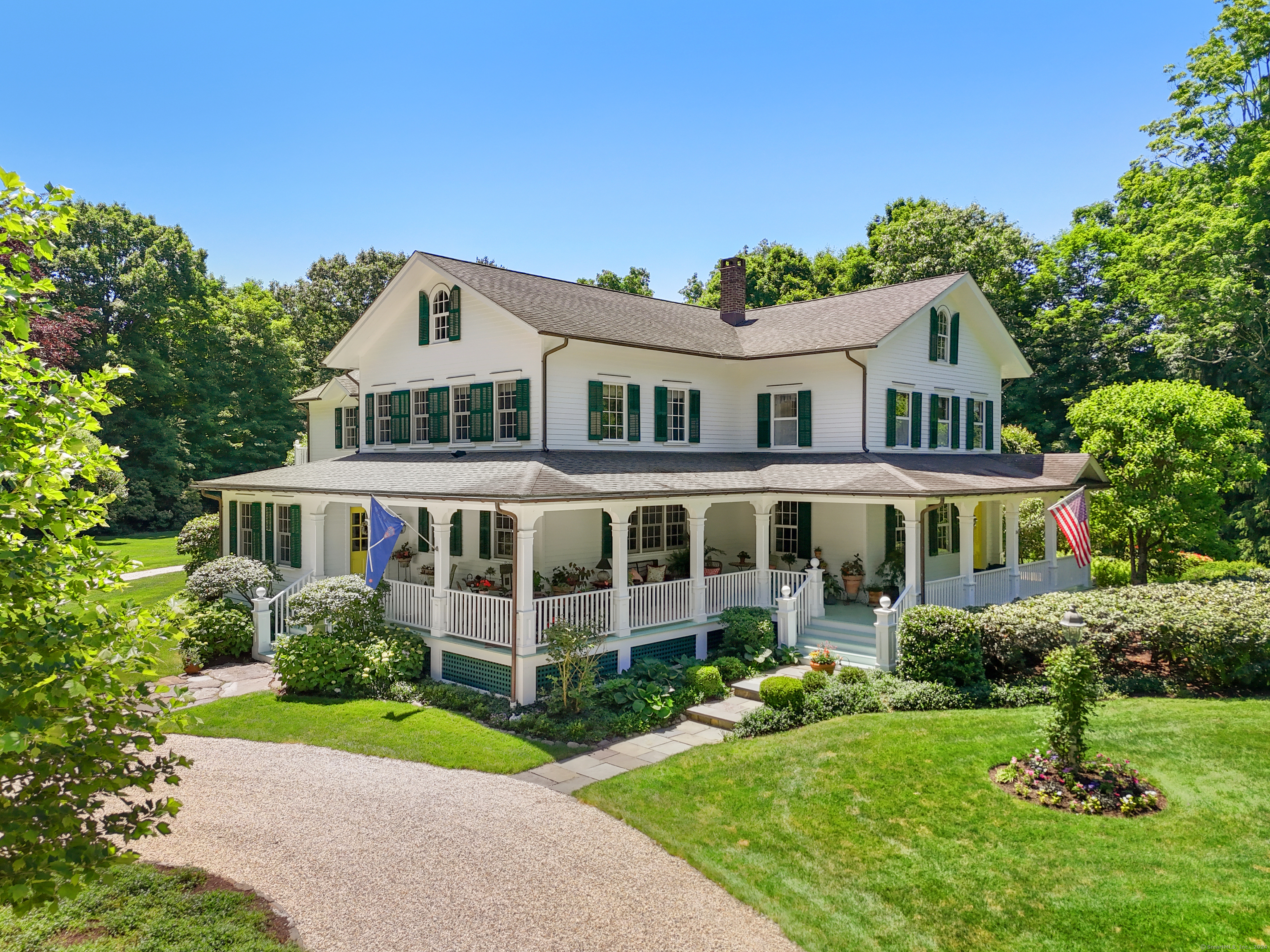 Property for Sale at 100 Hanson Road, Darien, Connecticut - Bedrooms: 5 
Bathrooms: 5 
Rooms: 10  - $3,795,000