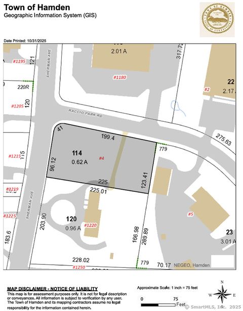 Tiny photo for 4 Raccio Park Road, Hamden, CT 06514 (MLS # 24136989)