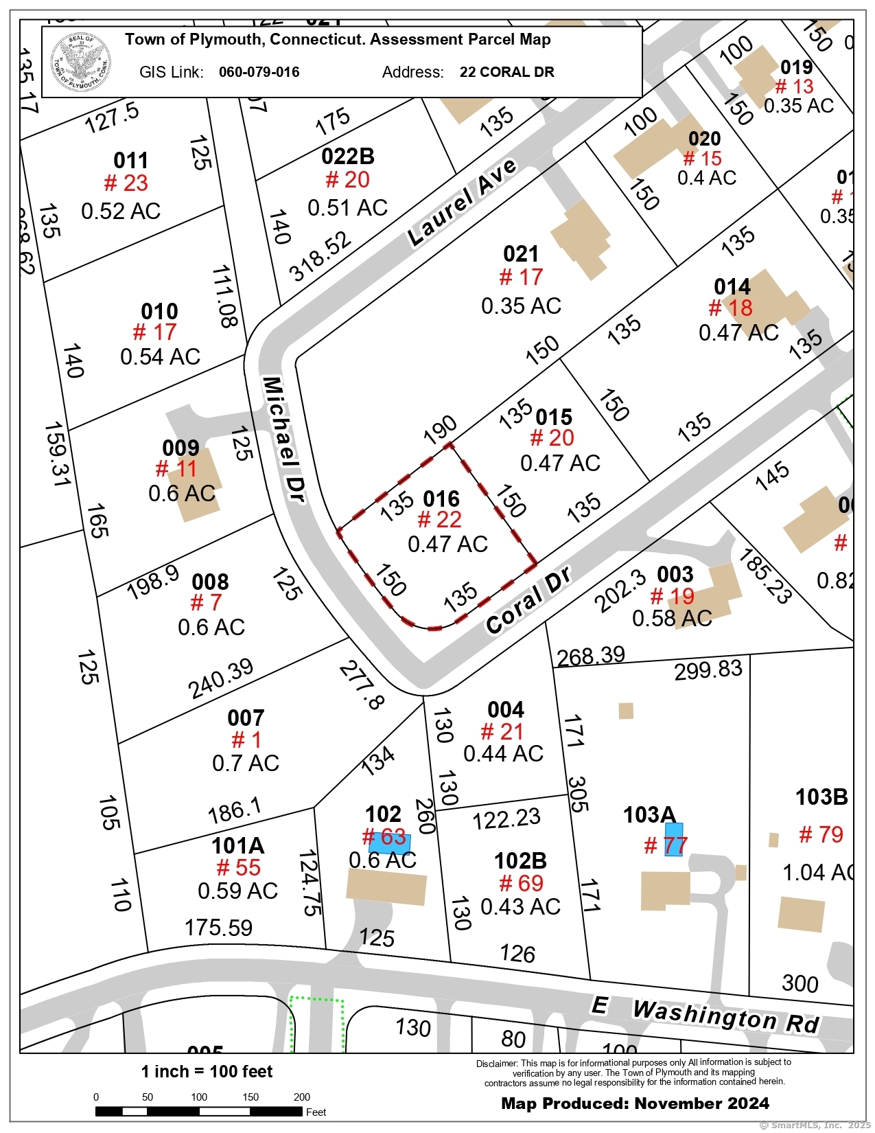 Property for Sale at Coral Drive, Plymouth, Connecticut -  - $79,900