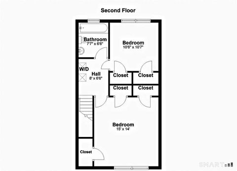 Tiny photo for 14 1/2 Fairview Avenue #B7, Norwalk, CT 06850 (MLS # 24167104)