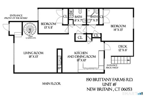 Tiny photo for 190 Brittany Farms Road #F, New Britain, CT 06053 (MLS # 24166911)
