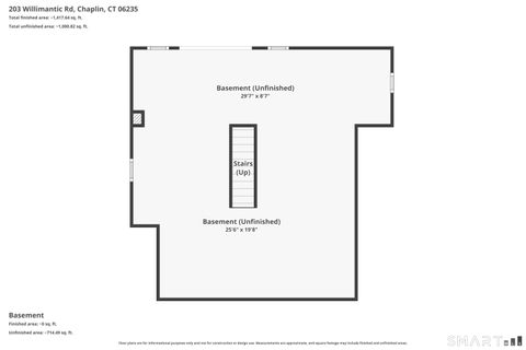 Tiny photo for 203 Willimantic Road, Chaplin, CT 06235 (MLS # 24168238)