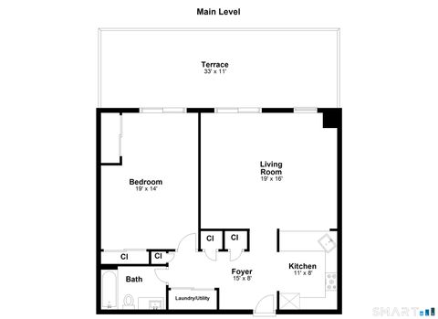 Tiny photo for 697 Cove Road #APT 1B, Stamford, CT 06902 (MLS # 24151425)