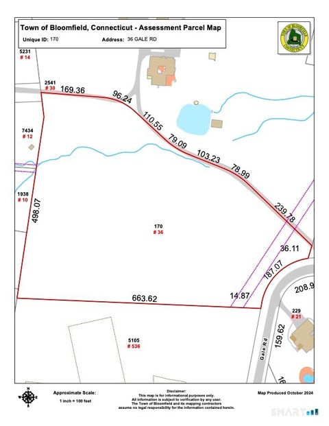 Tiny photo for 36 Gale Road, Bloomfield, CT 06002 (MLS # 24156756)