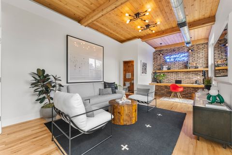 Tiny photo for 400 N Racine Avenue #219, Chicago, IL 60642 (MLS # 12619781)