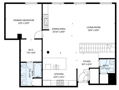 Tiny photo for 2511 W Moffat Street #101, Chicago, IL 60647 (MLS # 12502601)