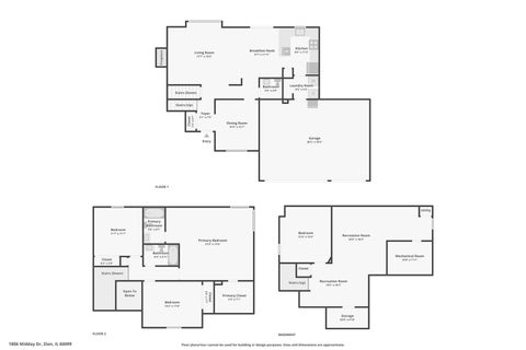 Tiny photo for 1806 Midday Drive, Zion, IL 60099 (MLS # 12765416)