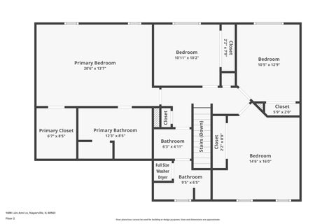 Tiny photo for 1608 Lois Ann Lane, Naperville, IL 60563 (MLS # 12760439)
