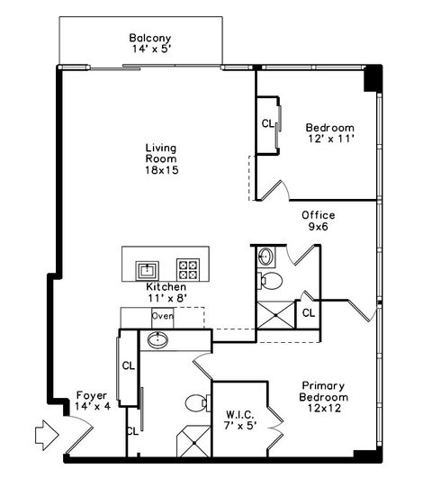 Tiny photo for 653 N Kingsbury Street #1007, Chicago, IL 60610 (MLS # 12612058)