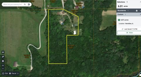 Tiny photo for 15262 N 450 East Road, Fithian, IL 61844 (MLS # 12505298)