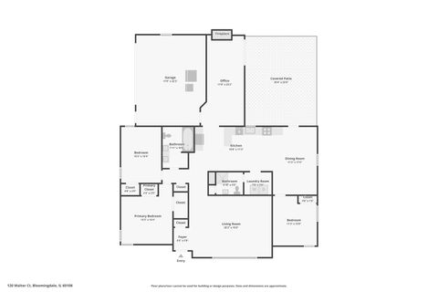 Tiny photo for 120 Walter Court, Bloomingdale, IL 60108 (MLS # 12552336)