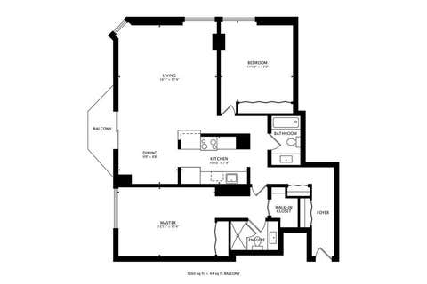 Tiny photo for 70 W Huron Street #1602, Chicago, IL 60654 (MLS # 12715095)