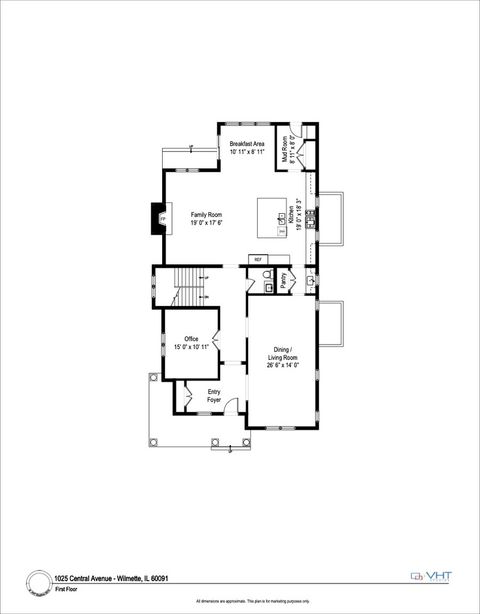 Tiny photo for 1025 Central Avenue, Wilmette, IL 60091 (MLS # 12280768)