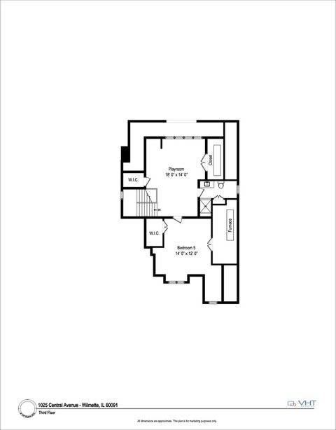 Tiny photo for 1025 Central Avenue, Wilmette, IL 60091 (MLS # 12280768)