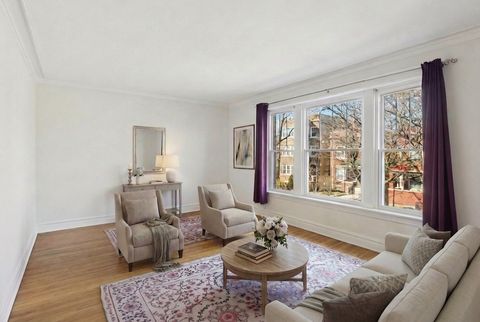 Tiny photo for 1467 W Catalpa Avenue #2W, Chicago, IL 60640 (MLS # 12595490)