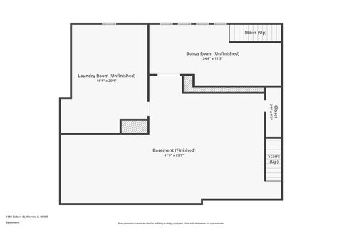 Tiny photo for 1198 Lisbon Street, Morris, IL 60450 (MLS # 12677931)