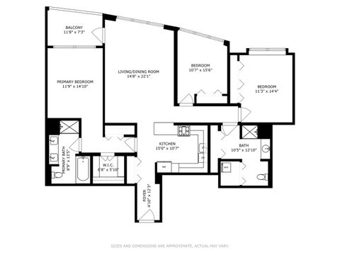 Tiny photo for 130 N GARLAND Court #4902, Chicago, IL 60602 (MLS # 12589051)