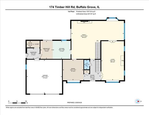 Tiny photo for 174 Timber Hill Road, Buffalo Grove, IL 60089 (MLS # 12632308)