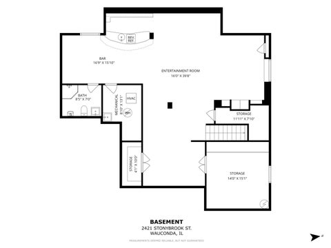 Tiny photo for 2421 Stonybrook Street, Wauconda, IL 60084 (MLS # 12723544)