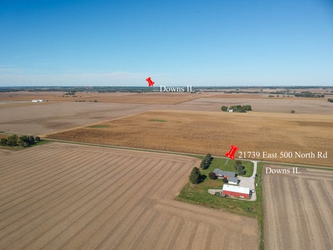 Tiny photo for 21739 E 500 North Road, Downs, IL 61736 (MLS # 12788360)
