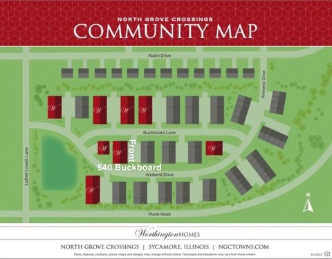 Tiny photo for Lot 15 Buckboard Lane #A, Sycamore, IL 60178 (MLS # 12493706)