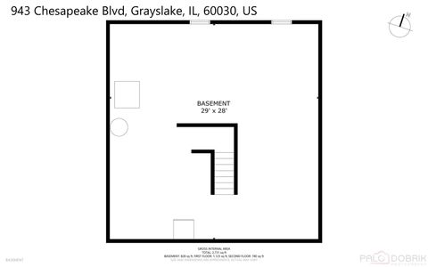 Tiny photo for 943 Chesapeake Boulevard, Grayslake, IL 60030 (MLS # 12516163)