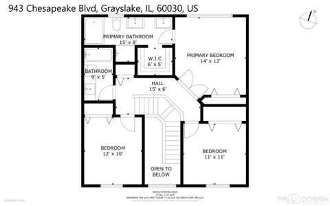Tiny photo for 943 Chesapeake Boulevard, Grayslake, IL 60030 (MLS # 12516163)