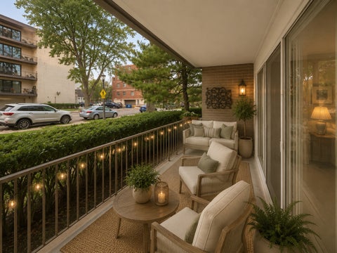 Tiny photo for 411 Ashland Avenue #1A, River Forest, IL 60305 (MLS # 12591149)