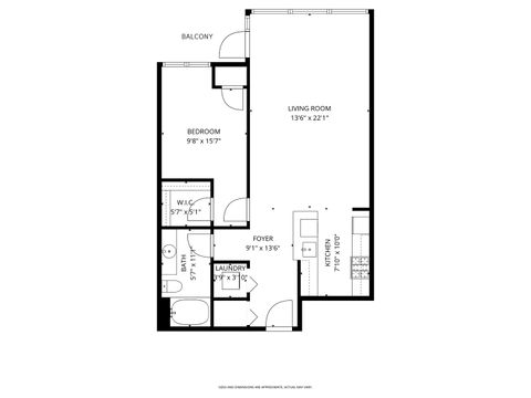 Tiny photo for 303 W OHIO Street #2201, Chicago, IL 60654 (MLS # 12505206)