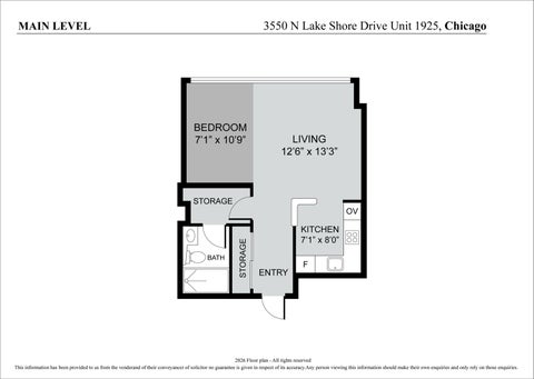 Tiny photo for 3550 N Lake Shore Drive #1925, Chicago, IL 60657 (MLS # 12717233)