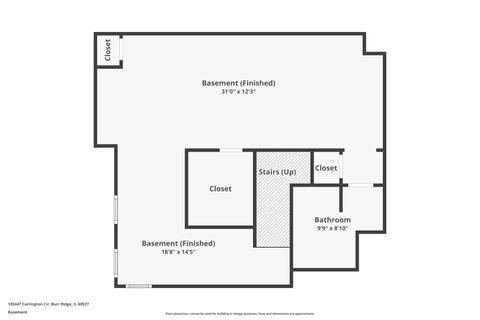 Tiny photo for 10S447 Carrington Circle, Burr Ridge, IL 60527 (MLS # 12736985)