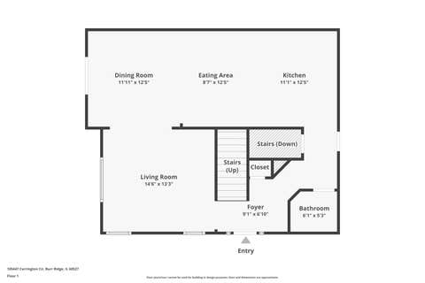 Tiny photo for 10S447 Carrington Circle, Burr Ridge, IL 60527 (MLS # 12736985)