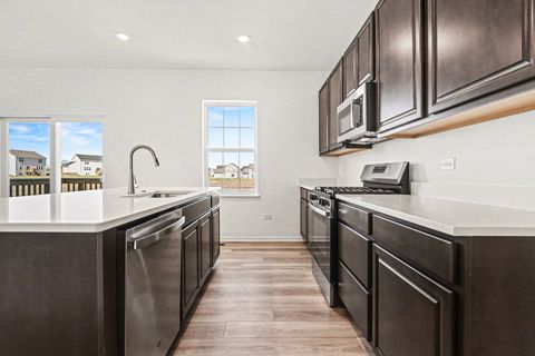 Tiny photo for 413 Hathaway Lane, Oswego, IL 60543 (MLS # 12598683)