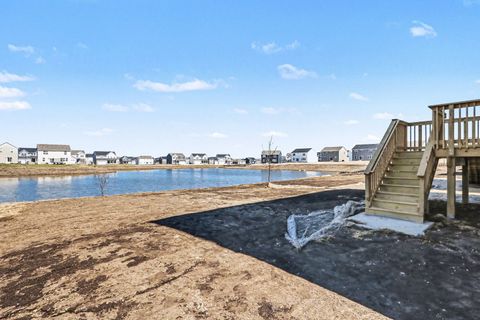 Tiny photo for 413 Hathaway Lane, Oswego, IL 60543 (MLS # 12598683)