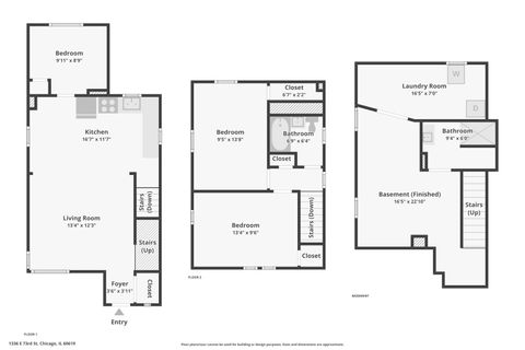 Tiny photo for Chicago, IL 60619 (MLS # 12509676)