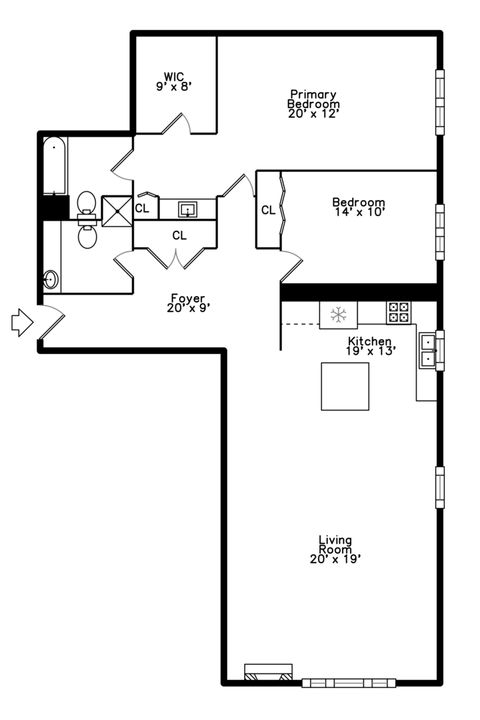 Tiny photo for 224 S OAK PARK Avenue #4B, Oak Park, IL 60302 (MLS # 12564337)