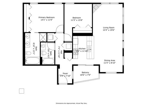 Tiny photo for 2337 W Wolfram Street #415, Chicago, IL 60618 (MLS # 12462733)