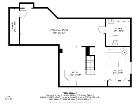 Tiny photo for 200 Lake Drive, Algonquin, IL 60102 (MLS # 12609836)