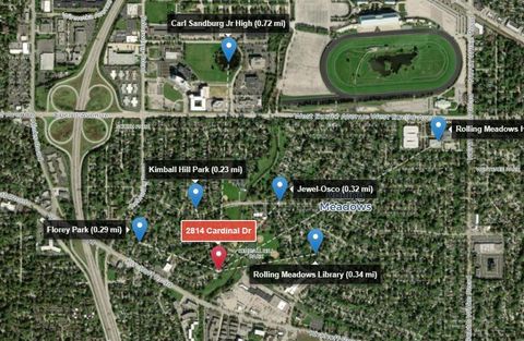 Tiny photo for 2814 Cardinal Drive, Rolling Meadows, IL 60008 (MLS # 12591536)