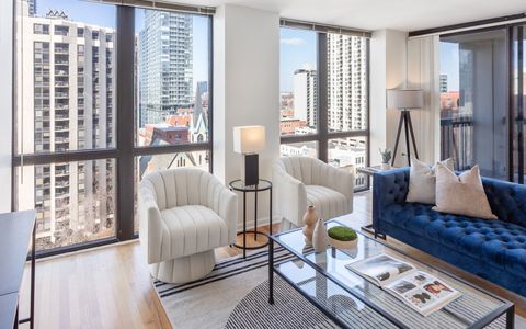 Tiny photo for 1122 N Clark Street #1403, Chicago, IL 60610 (MLS # 12588554)