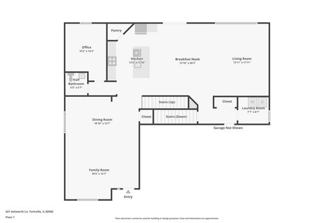 Tiny photo for 541 Ashworth Lane, Yorkville, IL 60560 (MLS # 12702963)