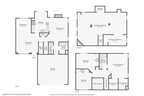 Tiny photo for 2509 N Pennwood Court, Round Lake Beach, IL 60073 (MLS # 12551159)