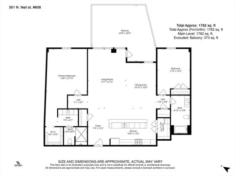 Tiny photo for 301 N Neil Street #608, Champaign, IL 61820 (MLS # 12577636)