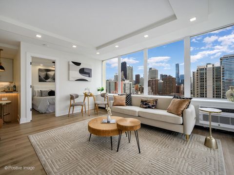 Tiny photo for 1355 N Sandburg Terrace #2201D, Chicago, IL 60610 (MLS # 12503031)